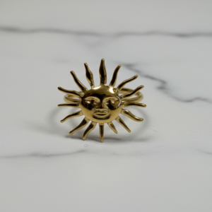 Bague Soleil Doré